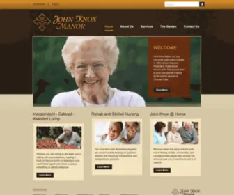 Johnknoxmanor.com(John Knox Manor serving the River Region in Montgomery) Screenshot