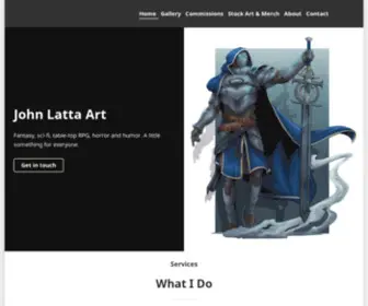 Johnlattaart.com(John Latta Art) Screenshot