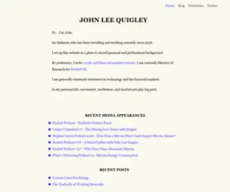 Johnleequigley.com(John Lee Quigley) Screenshot