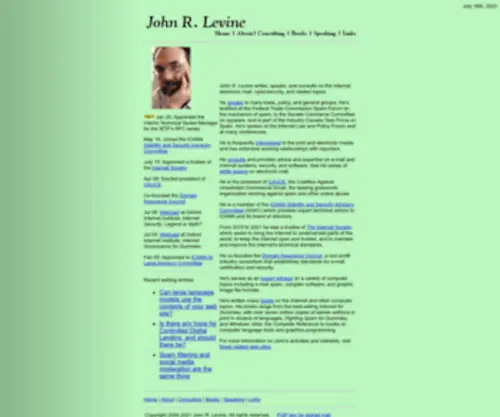 Johnlevine.com(Johnlevine) Screenshot