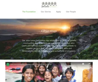 Johnlewisfoundation.org(About Us) Screenshot