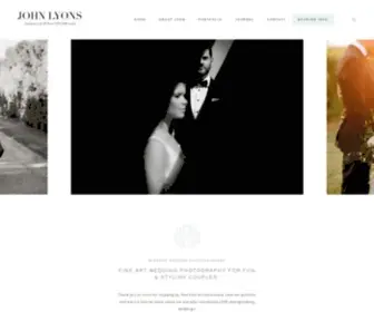 Johnlyonsweddings.com(Wedding Photographers in Toronto) Screenshot