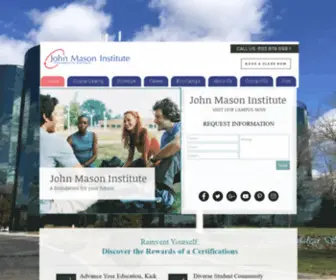 Johnmasoninstitute.com(Home) Screenshot