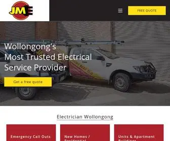 Johnmcewanelectrical.com.au(Electrician Wollongong) Screenshot