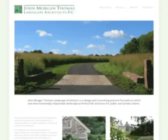 Johnmorganthomas.com(John Morgan Thomas Landscape Architects) Screenshot