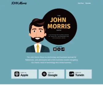 Johnmorrisshow.com(The John Morris Show) Screenshot