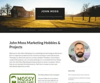 Johnmossmarketing.com(John Moss) Screenshot