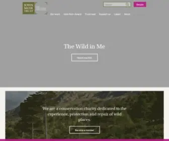 Johnmuirtrust.org(John Muir Trust) Screenshot