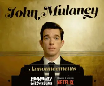 Johnmulaney.com(John Mulaney) Screenshot