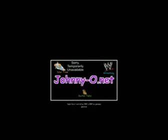 Johnny-O.net(A website dedicated to the best thing in Sports Entertainment) Screenshot