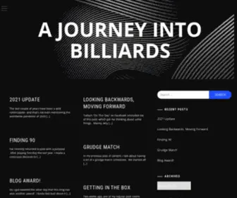 Johnny101.com(A Journey Into Billiards) Screenshot