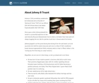 Johnnybtruant.com(Best-selling Author Johnny B Truant to Step Out of Operations and Into Full-Time Storytelling) Screenshot