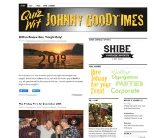 Johnnygoodtimes.com(Johnny Goodtimes) Screenshot