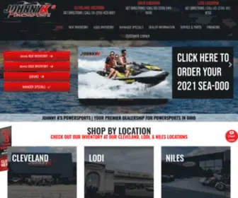 Johnnykspowersports.com(Powersports in Ohio) Screenshot