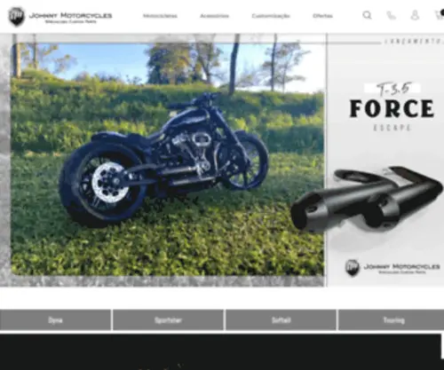 Johnnymotorcycles.com.br(Johnny Motorcycles) Screenshot