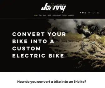 Johnnynerdout.com(Convert your bike into a custom electric bike. JohnnyNerdOut) Screenshot