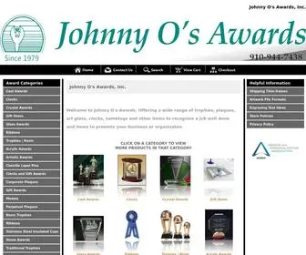 Johnnyosawards.com(Johnny O's Awards) Screenshot