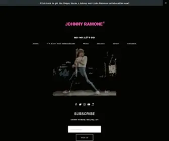 Johnnyramone.com(JOHNNY RAMONE) Screenshot