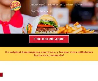 Johnnyrockets.cl(Johnny Rockets Chile) Screenshot