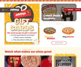 Johnnysph.com(Johnny's Pizza House) Screenshot