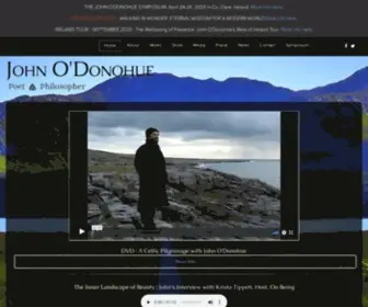 Johnodonohue.com(John O'Donohue) Screenshot