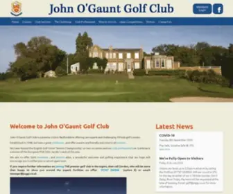 Johnogauntgolfclub.co.uk(John O'Gaunt Golf) Screenshot