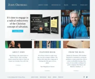 Johnortberg.com(John Ortberg) Screenshot