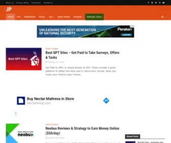 Johnpatel.com(SEO, WordPress, Make Money, Online Jobs, Reviews) Screenshot