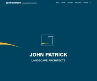 Johnpatrick.com.au(Landscape Architects) Screenshot