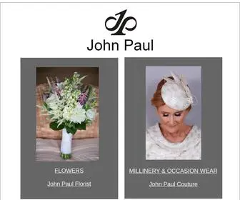 Johnpaul.biz(John Paul Florist Derry Northern Ireland) Screenshot