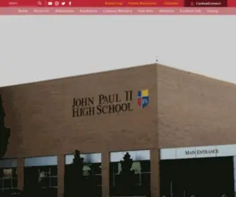 Johnpauliihs.org(John Paul II High School) Screenshot
