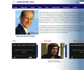 Johnratey.com(John Ratey M.D) Screenshot