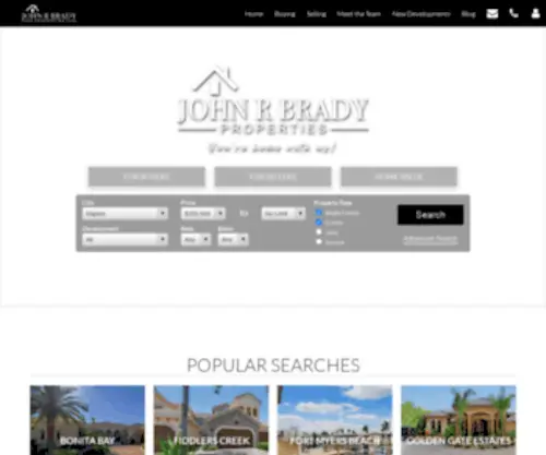 Johnrbrady.com(See all the Naples Homes and Condos for Sale) Screenshot