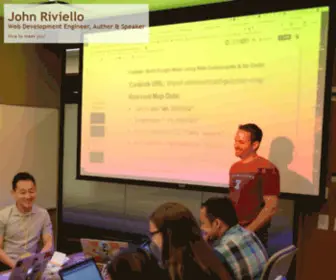 Johnriviello.com(Portfolio of John Riviello) Screenshot