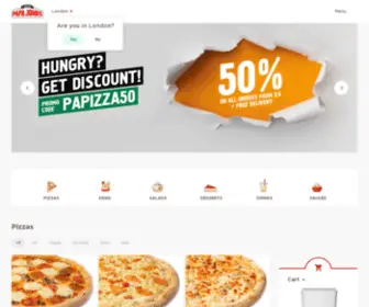 Johns-Pizza.online(Johns Pizza online) Screenshot