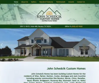 Johnschedcikhomes.com(John Schedcik) Screenshot