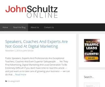 Johnschultzonline.com(John Schultz) Screenshot