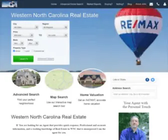 Johnsellsfranklin.net(Western North Carolina Real Estate) Screenshot