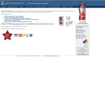 Johnsfire.com(John's Fire Protection) Screenshot