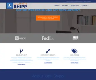 Johnshipp.com(Professional Internet Design and Development) Screenshot