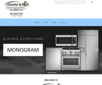 Johnshomeappliancecenter.com(Johnshomeappliancecenter) Screenshot