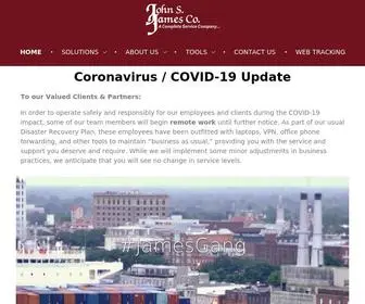 Johnsjames.com(Coronavirus / COVID) Screenshot
