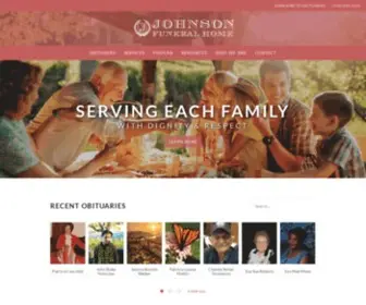 Johnson-Funeral.com(Elkin, NC Funeral Home & Cremation) Screenshot