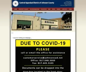 Johnsoncad.com(Johnson County) Screenshot