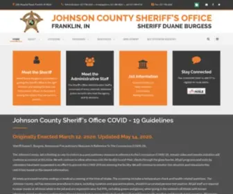 Johnsoncountysheriff.com(Johnson County Indiana Sheriff's Office) Screenshot
