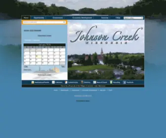 Johnsoncreek-WI.us(Village) Screenshot