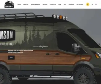 Johnsoncustomvansolutions.com(Johnson Custom Van Solutions) Screenshot