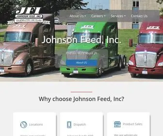 Johnsonfeedinc.com(Johnson Feed Inc) Screenshot