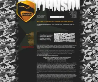 Johnsonfirearms.com(JOHNSON FIREARMS) Screenshot