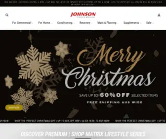 Johnsonfitness.com.au(Shop Home Gym Equipment) Screenshot